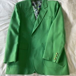 Lilly Pulitzer Green Men's Sport Coat Vintage